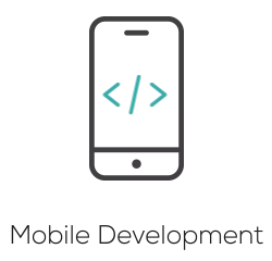 Mobile development icon